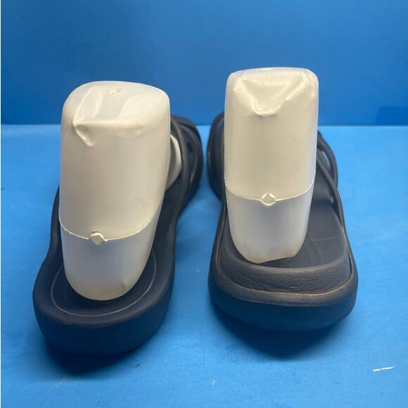 Crocs Women’s Iconic Spa Pool Slides Comfort Sandals Strappy Slip On Blue 10 - Picture 3 of 10